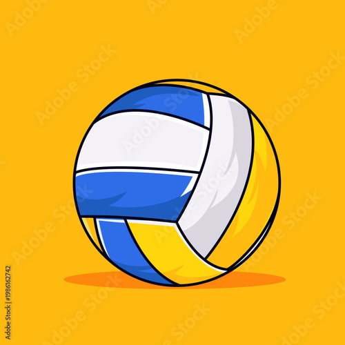 Volley Ball Icon Vector Illustration