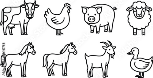 Action surfing silhouette set with black vector surfer poses on ocean waves