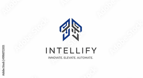 Intellify company logo and tagline.
