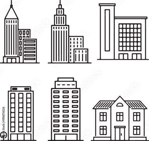 Simple conceptual empty placeholder illustration on a clean background