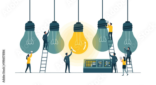 People collaborating to ignite ideas and foster innovation