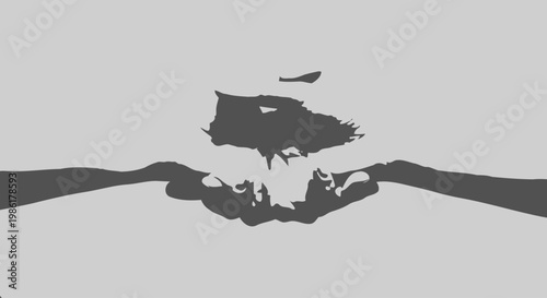 Two hands engaging in a fist bump gesture symbolizing unity and cooperation.