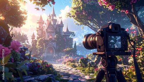 Enchanted castle photo