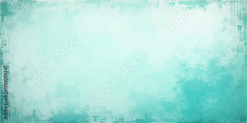 Vector An abstract background of artistic shades of cyan hues, evoking the tranquility of the marine realm. This versatile visual element offers the perfect canvas for your design projects.