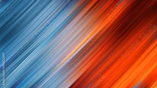 Ice fire bg. Red and blue ribbed glass background.