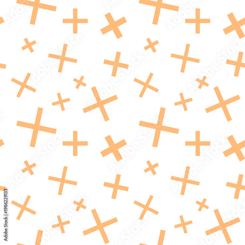 Plus Symbol Pattern Sign Background