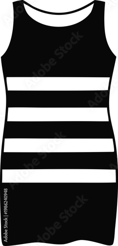 men’s swim shorts silhouette vector icon