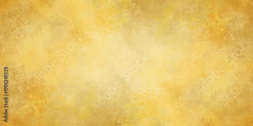 Vintage brown parchment with a stained grunge texture and aged beige pattern creates an antique blank paper backdrop for a retro design