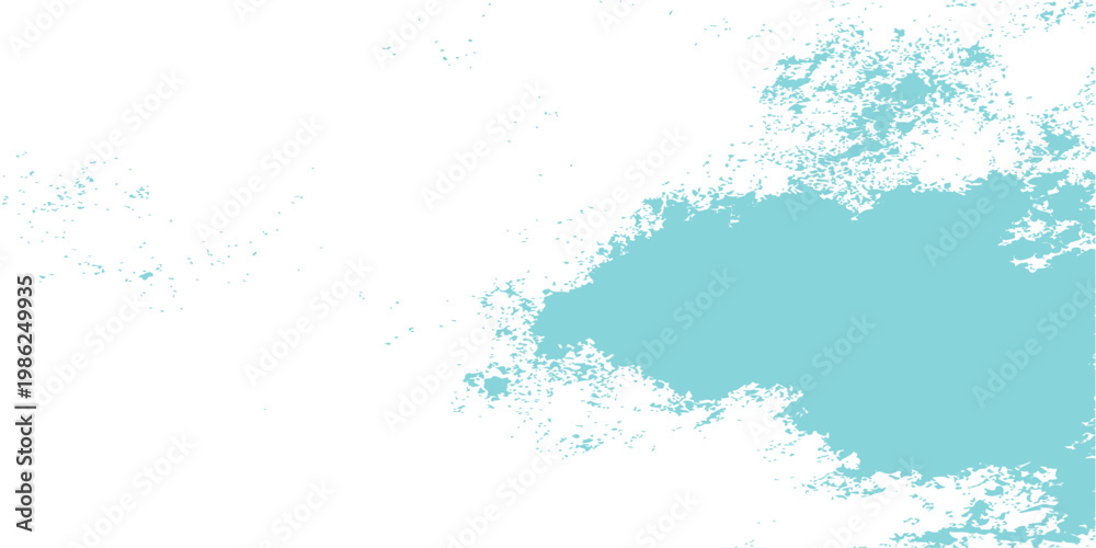 Obraz premium Abstract blue grunge background with snowflakes featuring a liquid paint splash texture and artistic ink splatter design in a vector illustration pattern