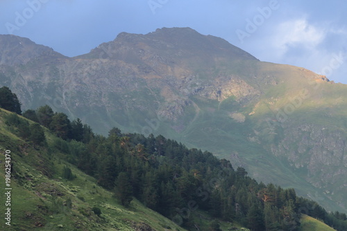 mountain landscape in the morning