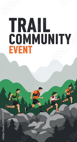 Trail Community Event: Inspiring Active Lifestyles and Promoting Outdoor Adventure with Scenic Views