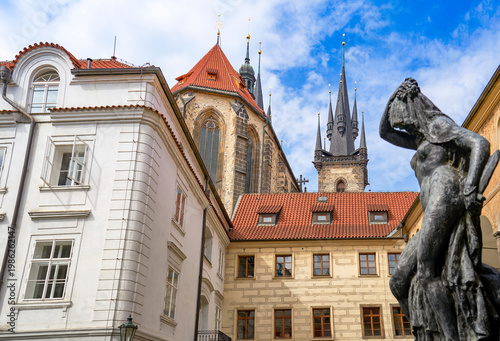 Walking in the Old Town of Prague