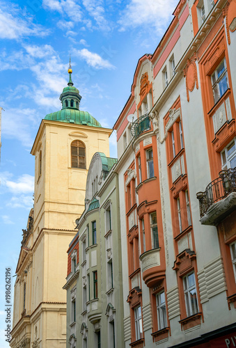 Walking in the Old Town of Prague
