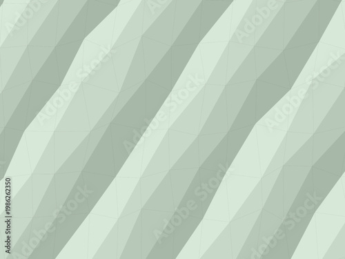 Paper Fold Origami Angular Facet Pattern Design