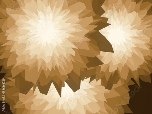 Agate Stone Geode Cross Section Pattern Design