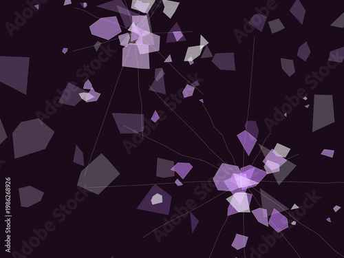 Shattered Glass Shard Pattern Broken Mirror Background