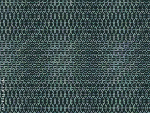 Metal Chain Mail Ring Mesh Medieval Pattern Design