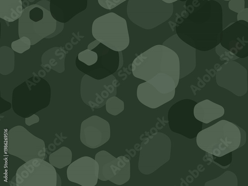 Organic Camo Pattern Military Green Nature Design