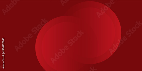 Red abstract background. Dynamic shapes composition. Eps10 vector