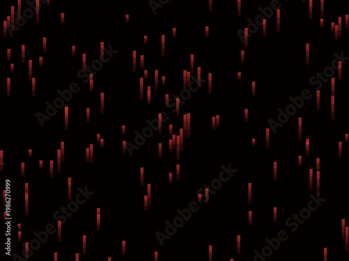 Code Rain Digital Matrix Cyber Terminal Background