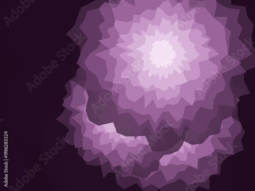 Crystal Geode Slice Mineral Layer Background