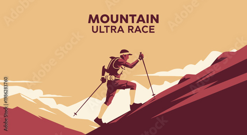 Ultra Endurance Mountain Race: A Graphic Illustration Of Athletic Challenge And Triumph