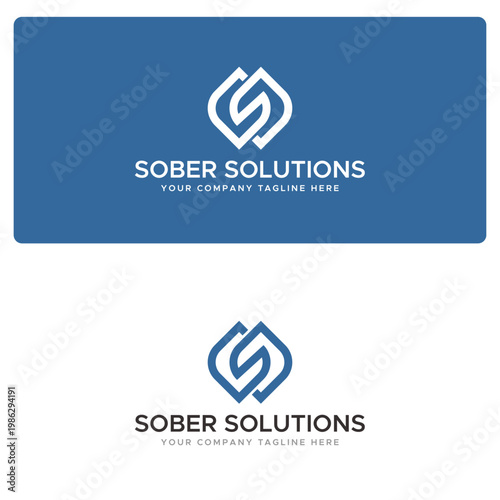 Letter s vector logo design