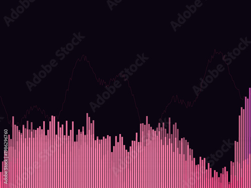 Audio Spectrum Sound Wave Music Equalizer Background