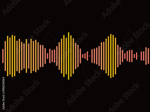 Music Sound Wave Spectrum Equalizer Background