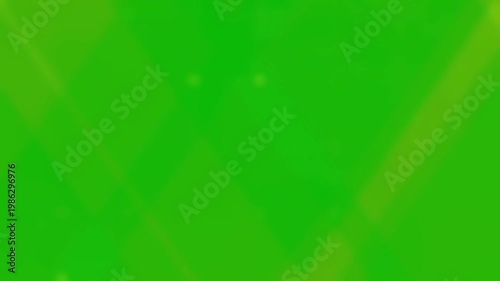 A video showcasing a green screen with a cube in front of a darker cube