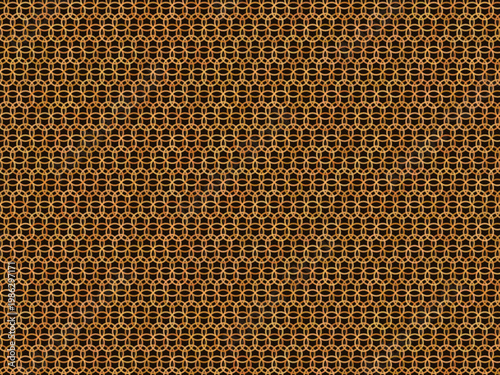 Medieval Chain Mail Armor Metal Ring Link Design