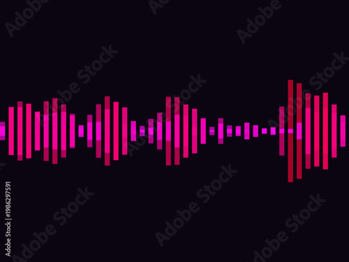 Music Sound Wave Spectrum Equalizer Background