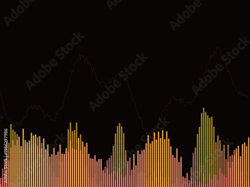 Music Sound Wave Spectrum Equalizer Background