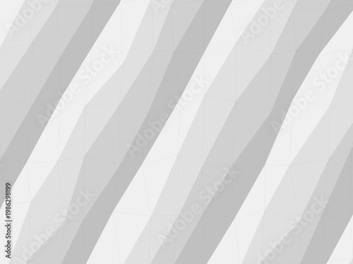 Paper Fold Origami Angular Facet Pattern Design