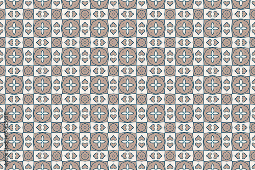 Seamless Texture Cloth Digital Template Graphic Fabric Visual Art Wallpaper Textile Luxury Perspective Tile Decoration Symmetric Interior Design Background Fashion Endless Geometric Shape Pattern.