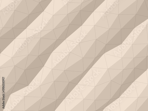 Geometric Origami Crease Pattern Paper Fold Background