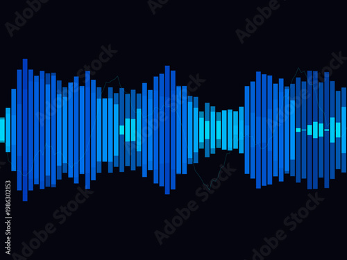 Music Sound Wave Spectrum Equalizer Background
