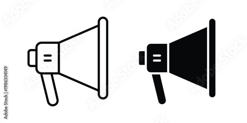 Promote icon symbol collection, Stroke and flat icons