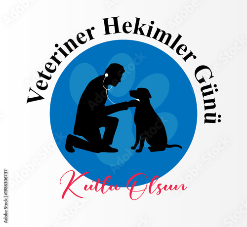 Dünya Veteriner Hekimler Günü Kutlaması. Translation: World Veterinary Day Celebration.
