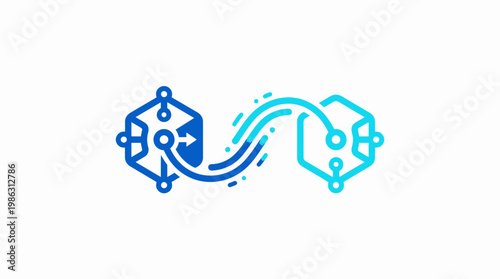 Abstract Data Transfer: Symbolic Representation of Connectivity and Interconnection