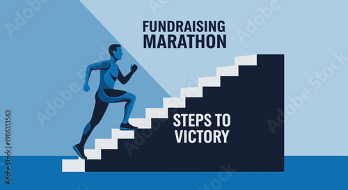 Achieving Fundraising Goals: A Symbolic Ascent to Victory During The Marathon Run