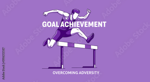 Achieving Goals: A Symbolic Depiction of Overcoming Obstacles and Adversity