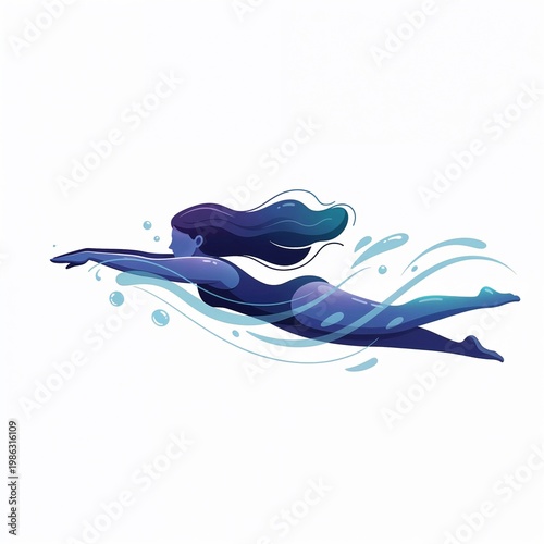 blue water splash
