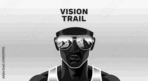 Athletic Figure Vision Trail: A Journey of Insight, Goals, and the Triumph of Vision