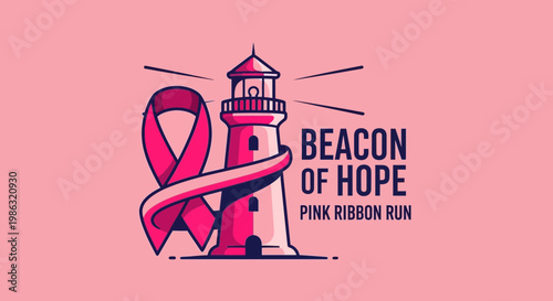Beacon of Hope Pink Ribbon Run: A Beacon of Compassion for Breast Cancer Awareness and Support