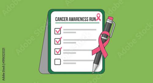 Cancer Awareness Run Checklist Planning Event And Support Awareness