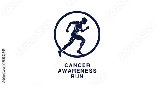 Cancer Awareness Run Promoting Health Wellness Through Athletic Activity In Support
