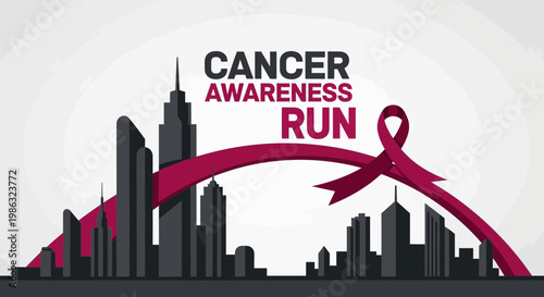 Cancer Awareness Run Promoting Hope and Community in the Urban Landscape Symbolically