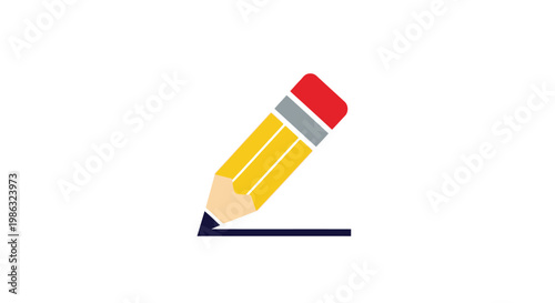 Colorful pencil writing on paper.