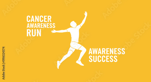 Cancer Awareness Run Symbolizing Perseverance, Raising Hope And Inspiring Success With Determination